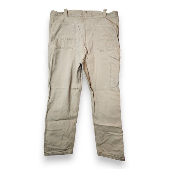 Carhartt Men’s Relaxed Straight Rigby Dungaree Pants Beige 36x30 Style 102291 - Picture 5 of 11